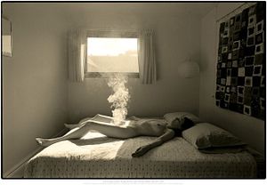 Fall Smoke, 1969 © Les Krims, Paci Contemporary