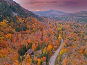 Sunset in Fall