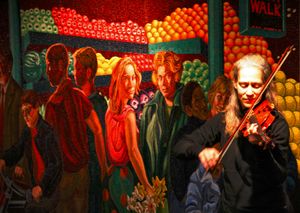 The violinist