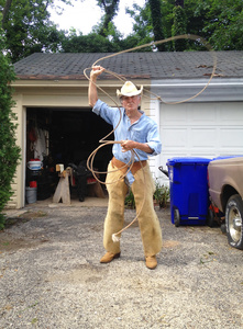 Dad with his Lasso: Urban Cowboy Urban Legend