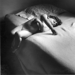 Sleeping Series, silver print, © Joanne Leonard