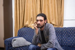 Ihab Zahdeh is a professional actor and director from Hebron. A passionate theatre actor, he works with several ensembles across the West Bank, including the Ashtar Theatre, and has performed at the Globe in London. He is also the co-founder of Yes Theatre (Masra7 Na’am) in Hebron where  he teaches children and young adults. © David Brunetti