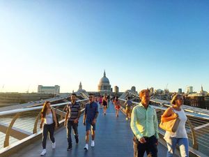 Sunset On The Millennium Bridge