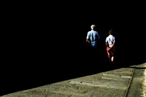 Into the darkness