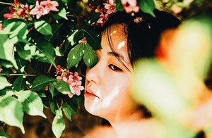 첫 인물 사진