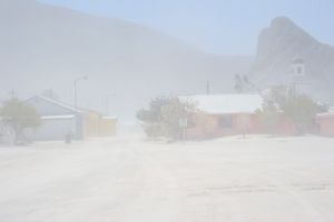 San Marcos Gypsum Mining Town