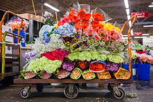 Flowers a la cart