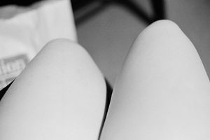 My bare thighs