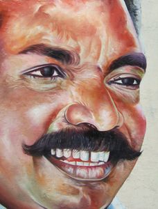 Vertical closeup, Madurai, Tamil Nadu, 2010.