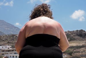 First stop at the beach:  "Too short time ! ....the sea beyond the shoulder"