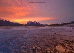 Sunrise in Canadian Rockies