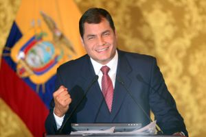 President Rafael Correa.