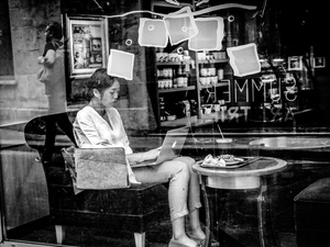 Paris, rue Saint-André-des-Arts