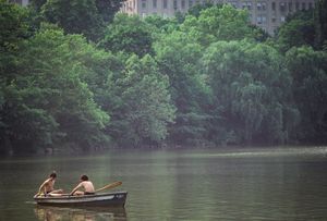 Huck Finn and Friend, Central Park, New York City
