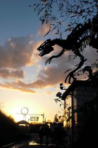 "DINOSAUR SUNSET" "SAURIER SONNENUNTERGANG"