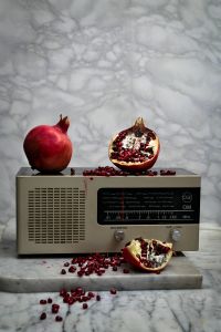 Pomegranate (3000 B.C.) and Radio (1970's)