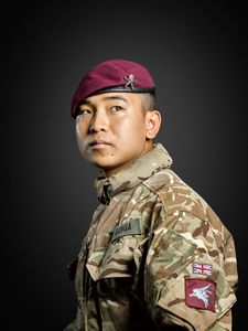 Rifleman Ganga Gurung 2nd Battalion Royal Gurkha Rifles, From Soldiery British Army Portraits