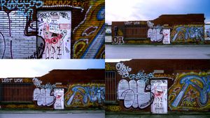 Anderlecht, digue du canal.