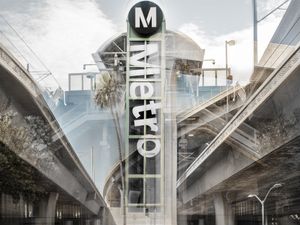 I-105 / Harbor Freeway Station