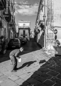 the postman of the municipality