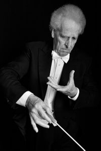 Conductor Benjamin Zander Portrait Session