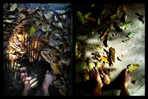 a half of heart sign © Indra Widi