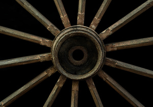 roda de carro de bois