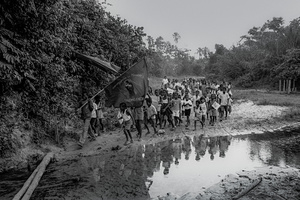 The Saint Benedict's procession.