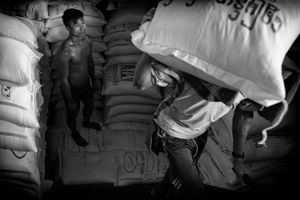 Slaving for Sticks – Port of Yangon, Myanmar