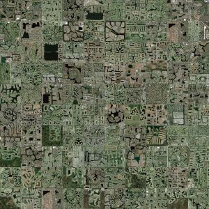 suburban florida, usa