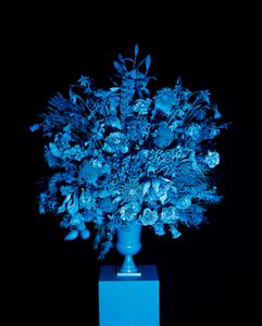 Flowers in Blue