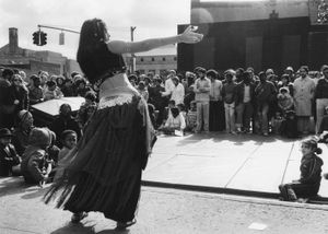 Belly Dancer, Atlantic Ave, Brooklyn.