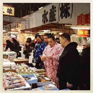 A walk in Tokyo