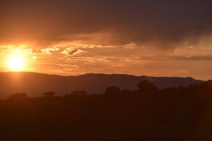 sunset after the storm