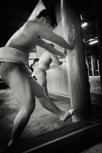 Hitting the pole