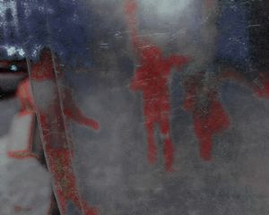 People in the red