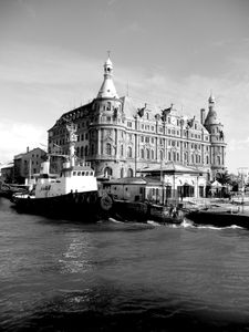 Haydarpasha train station in Istanbul.