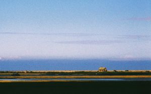 The Watch House at the edge of the land.