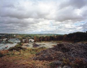 Weathered Mulch, Pile Holding Site, 2012