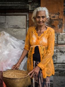 Portrait of a Balinese Woman