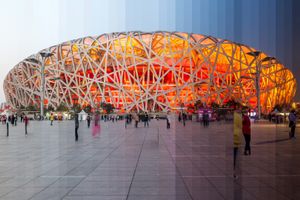 "Time Slice" Birds Nest, Beijing, China