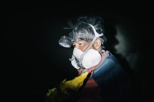 Portrait of a miner