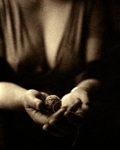Ball of string from Angel's desk