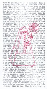 1998, front, photocopy, with hand-drawn rubber stamp.