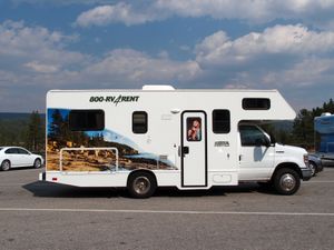 also in a Yellowstone National Park parking lot, 2012,