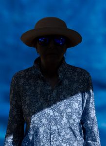 Blue Silhouette