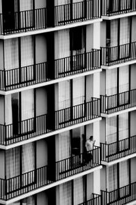 A Lone Smoker
