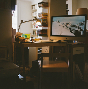 inhabited #3, desk