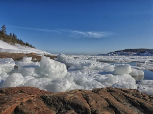 Mouth of the Saguenay River in Tadoussac