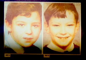 Boy A and Boy B.